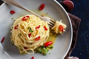 Vynikající špagety za pár minut, tajemstvím úspěchu je olivový olej